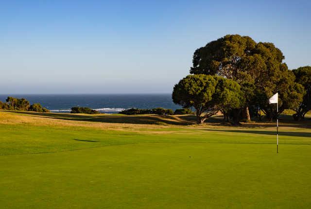 A view from the 7th green at Flinders Golf Club.