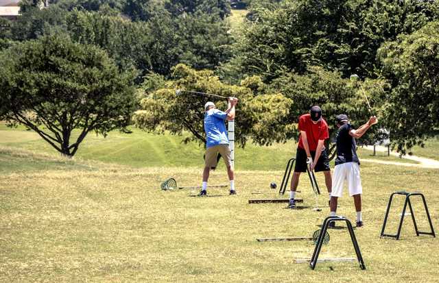 A view of the practice area at River Bend Golf Club (Chickasawcountry)