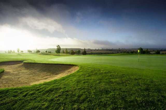 The Hertfordshire countryside provides a stunning backdrop to the course