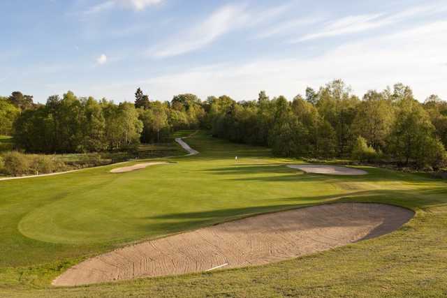 The large bunker guarded greens from Douglaston are a great test of your short game abilities