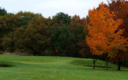 A view of hole #17 at Brancepeth Castle Golf Club