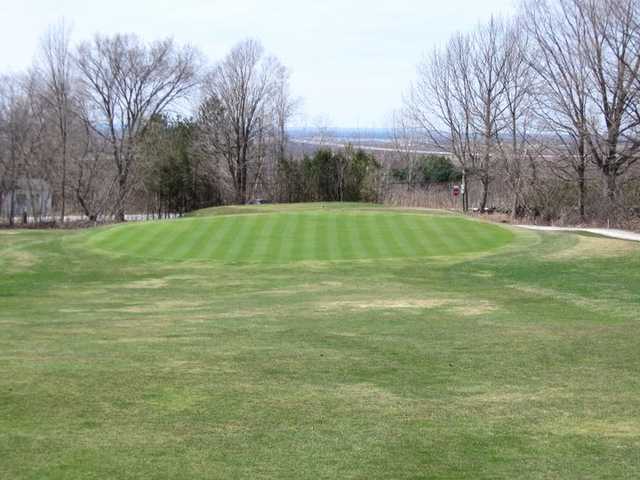 A view of the 17th hole at Champlain Country Club