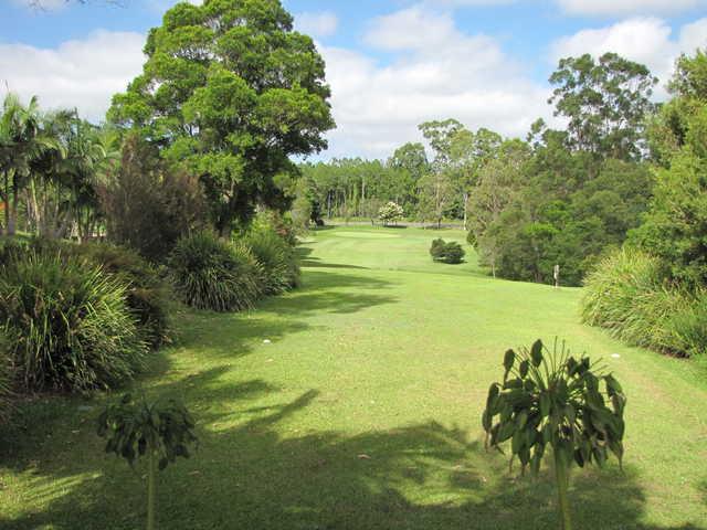 A view of fairway at Cooroy Golf Club