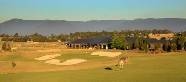 View of the 9th hole from the South Course at The Eastern Golf Club.