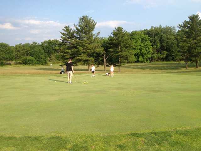 A sunny day view from Parke County Golf Course