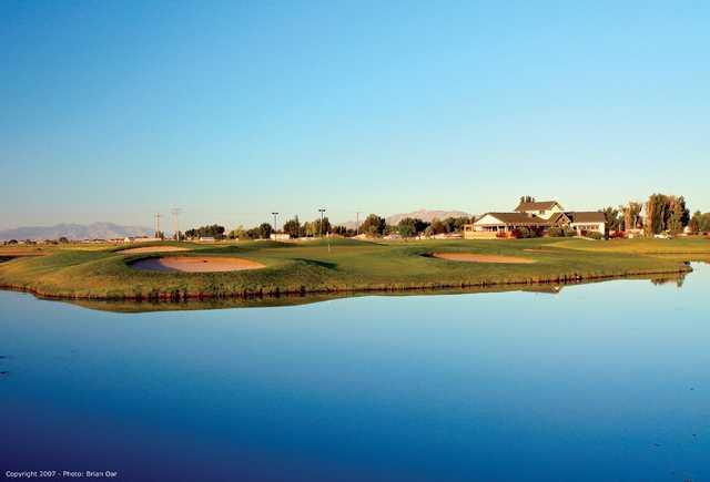 A view over the water from Glen Eagle Golf Club