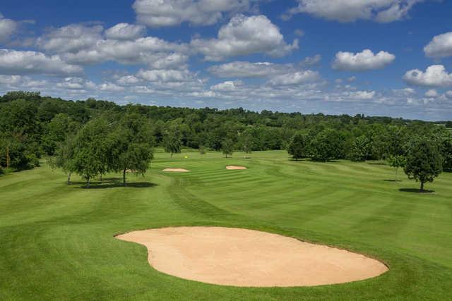 A view from a fairway at The Stratford Park Hotel & Golf Club