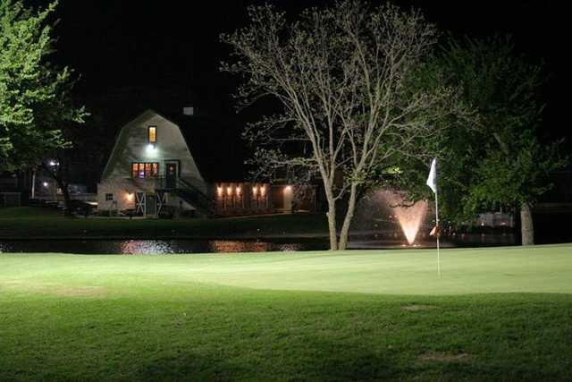 A view of a hole at White Barn Estates