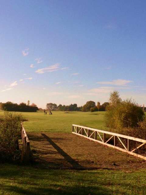 The 6th at Foxbridge Golf Club highlights the course's rolling and expansive parkland.