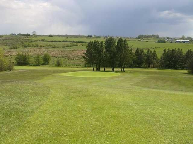 A view of green #2 at Boyle Golf Club