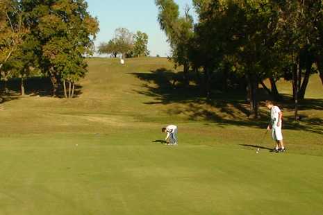 A sunny day view from Lit'l Links Golf Club