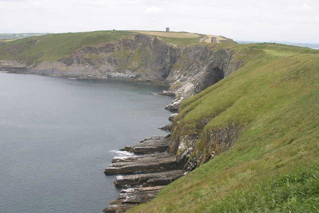 A view from hole #12 at Old Head Golf Links