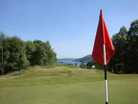A view from green #7 at New Galloway Golf Club