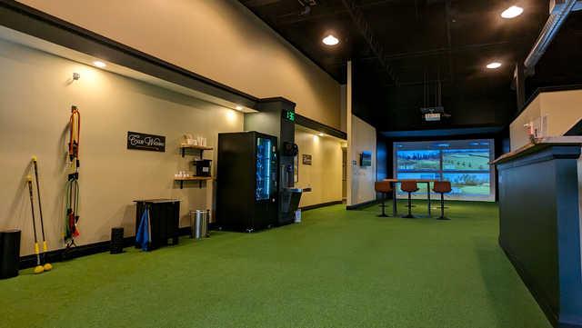 View from 365 Golf Simulators