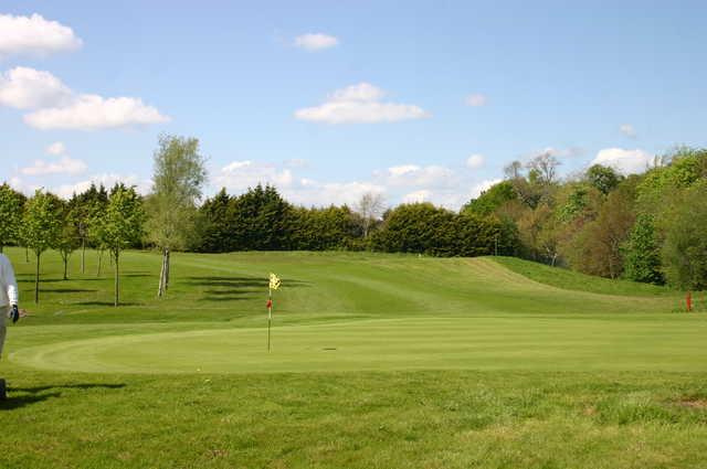 A view of green #14 at Mahon Golf Club
