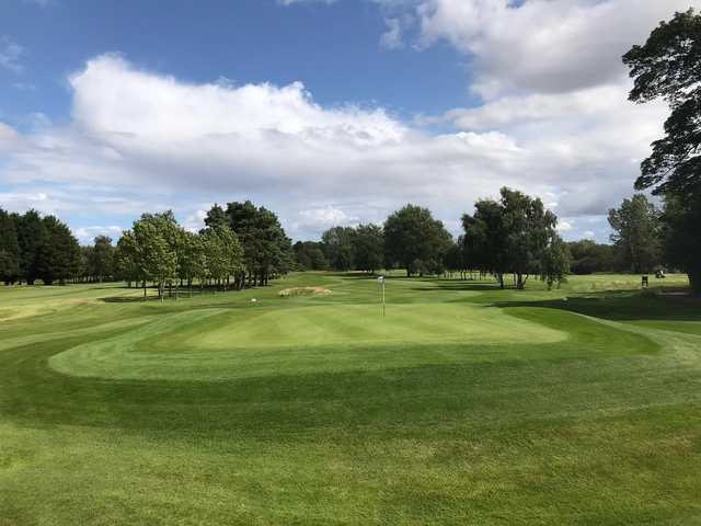 View of a green at Dinsdale Golf Club.