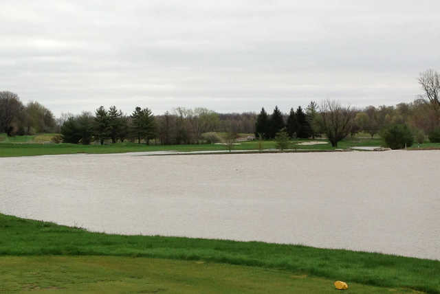 A view from tee #15 at South Course from Pebble Brook Golf Club.