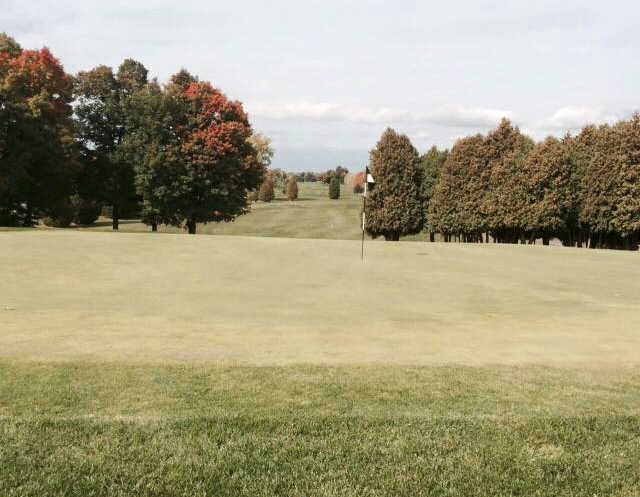 A view of a green at Club de Golf St-Anicet