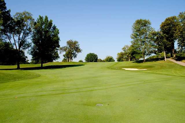 A view from the 112th fairway at Tippecanoe Lake Country Club