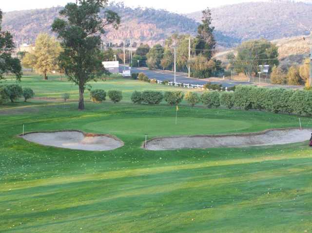 View of the 9th hole at New Town Bay Golf Club