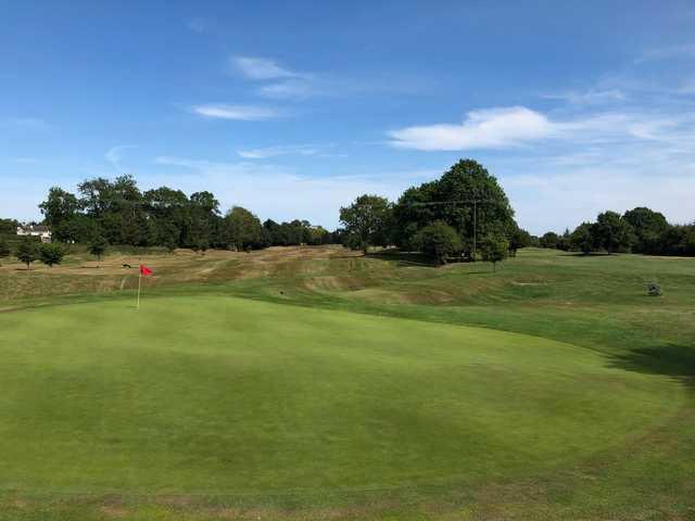 A view of a green at Swords Golf Club.