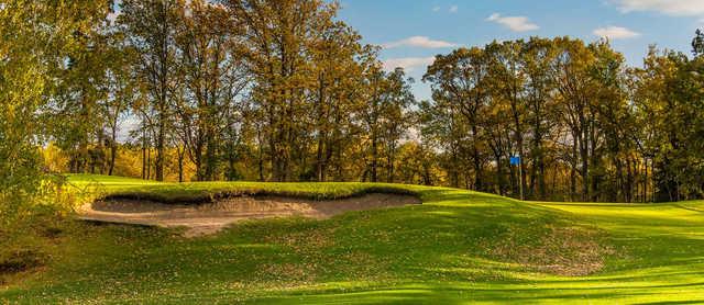 A view of a hole at Pinawa Golf Club