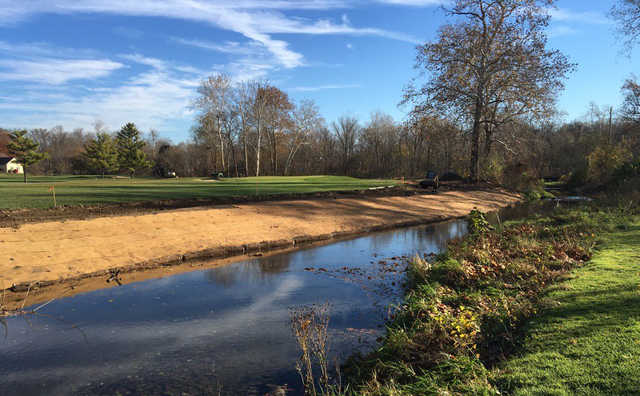 A view of the 15th hole at Brookshire Golf Club.