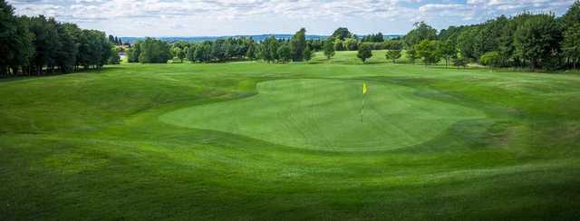 A view of a hole at Shropshire Golf Centre.