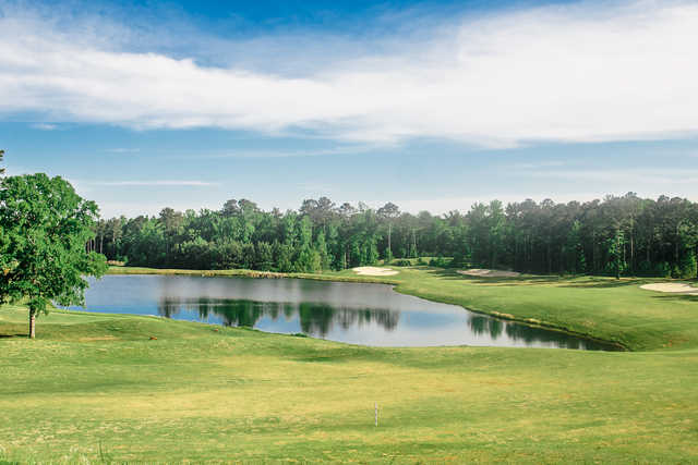 A view over the water from Point University Golf Club