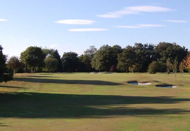 The bunker lined 4th fairway will punish errant shots
