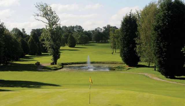 Water feature at Ullesthorpe Court Hotel & Golf Club