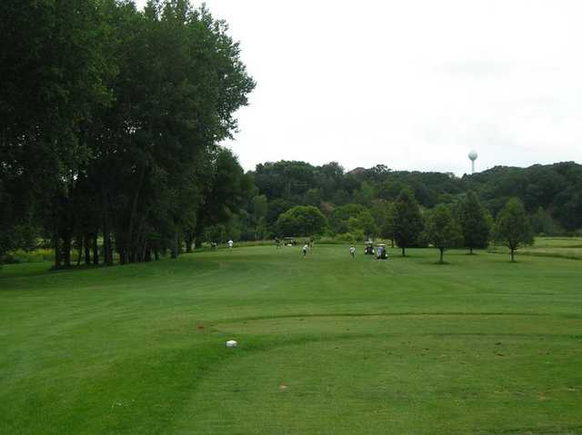 A view from the 1st tee at Hidden Valley Golf Course