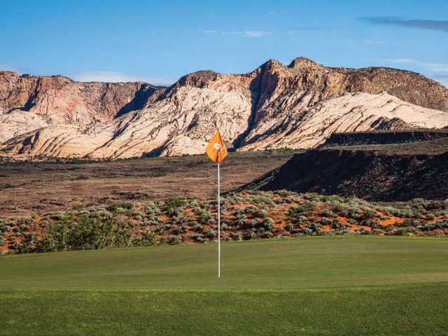 A view of hole #12 at The Ledges Golf Club.