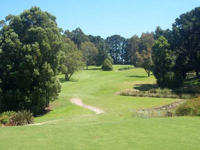 View from Korumburra Golf Club 's 7th hole