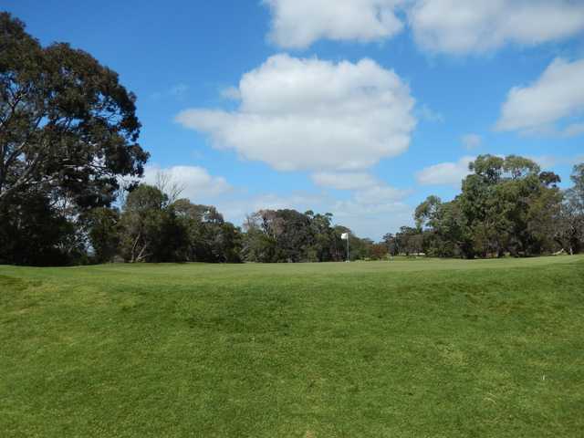 View of a green at Spring Park Golf Course