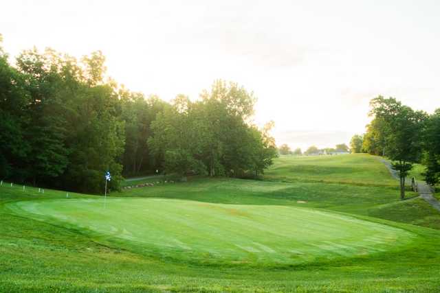 View of a green at Elwood Golf Links.