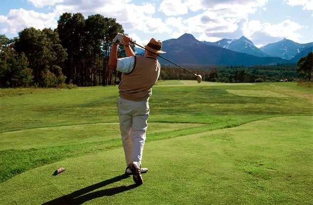 A view from Glacier Park Golf Club