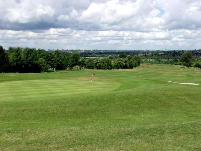Greenside view of the course at Hilltop Golf Club