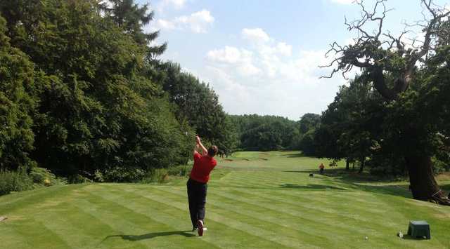 Teeing off at Stoneleigh Deer Park Golf Club