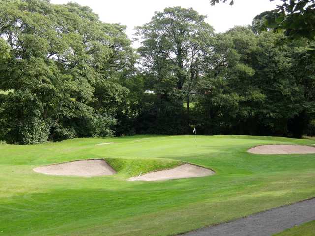 9th green at Gatley Golf Club.