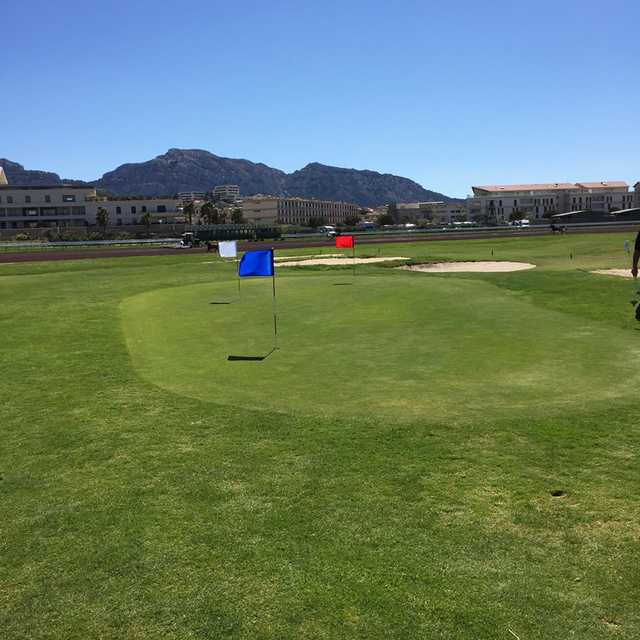 A view of the practice area at DailyGolf Marseille Borely