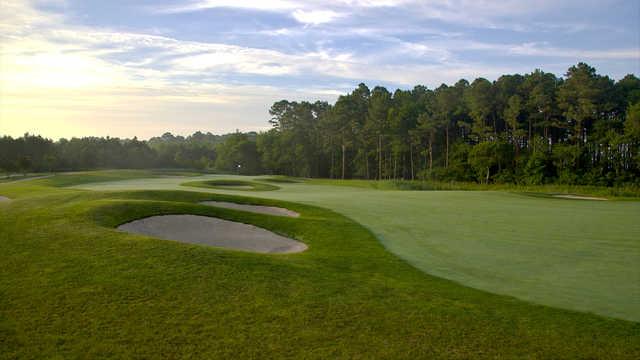 View from the par-5, 570-yards no. 11 at Bayside Resort Golf Club