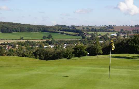 A view of a green at Springwater Golf Club