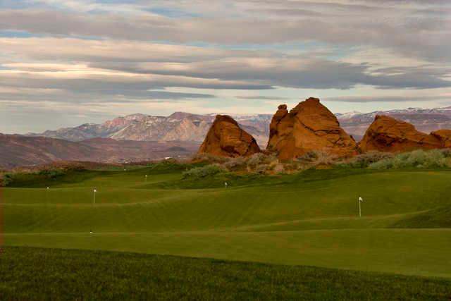A view of the Wee Course at Sand Hollow Golf Resort