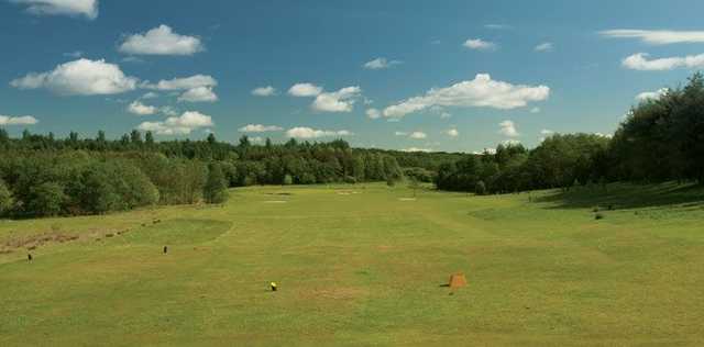 View from the tee at Dora Golf Course