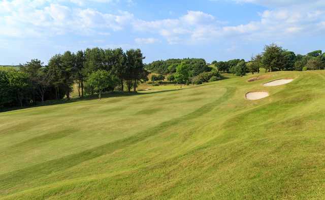 A view from the right side of fairway #16 at Bowood Park Hotel & Golf Club.