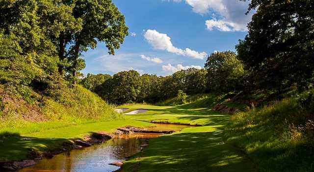 A view of a green at Karsten Creek Golf Club