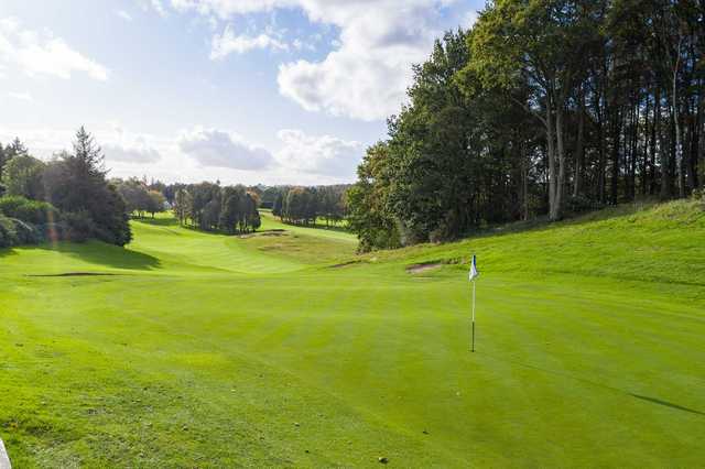 View from a green at Prestbury Golf Club.