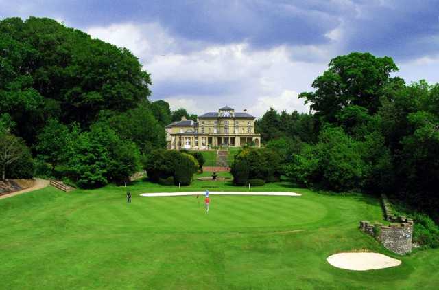 The 6th green at the Cradoc Golf Course