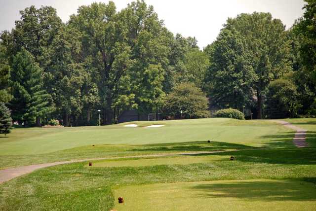 A view from the 16th tee at Elk Run Golf Club